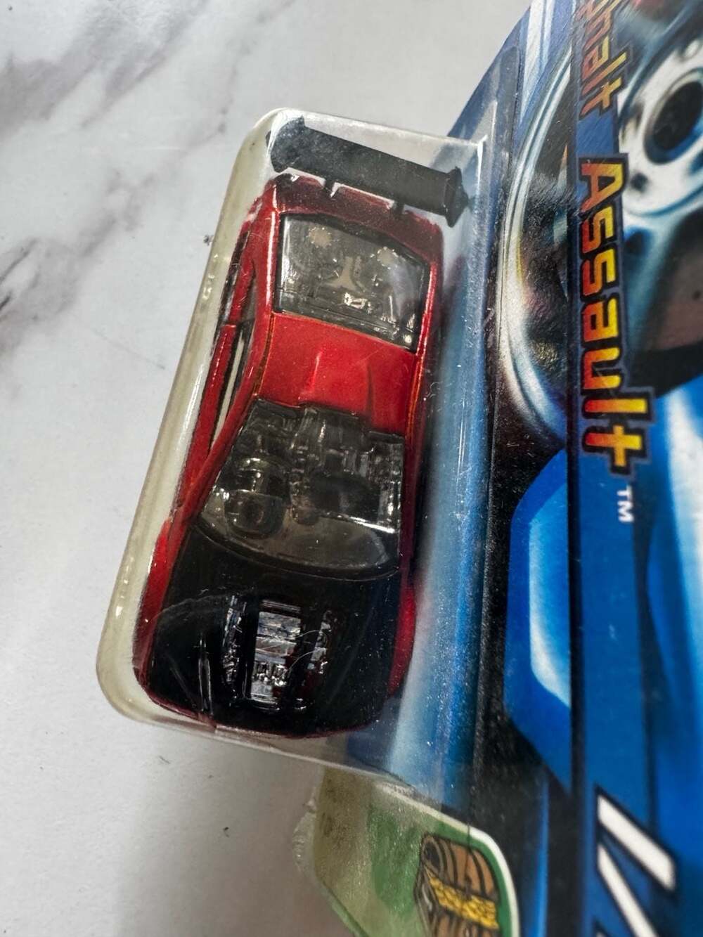 Hot Wheels 2006 Treasure Hunt Asphalt Assault Red Diecast Toy Car J3281